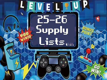  25-26 School Supply List 